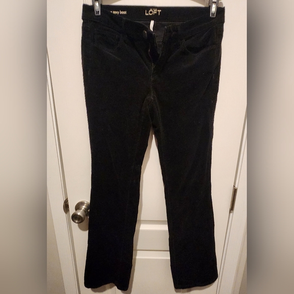 Women's 4P bootcut corduroy pants - Picture 1 of 3